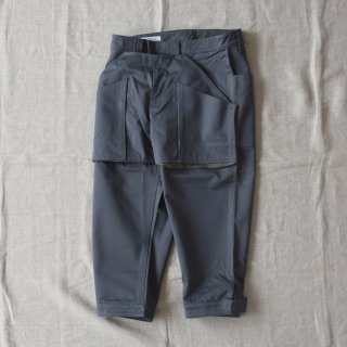 Senelier（セネリエ）PARIS 59 rivoli squater TOOLBOX CROPPED 2/3 2/3 ダークグレー（1991Levi'sチノ）