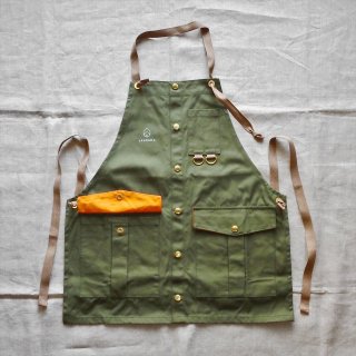 Land & B.C.（ランド＆ビーシー）Hunt Apron（ハントエプロン）オリーブ